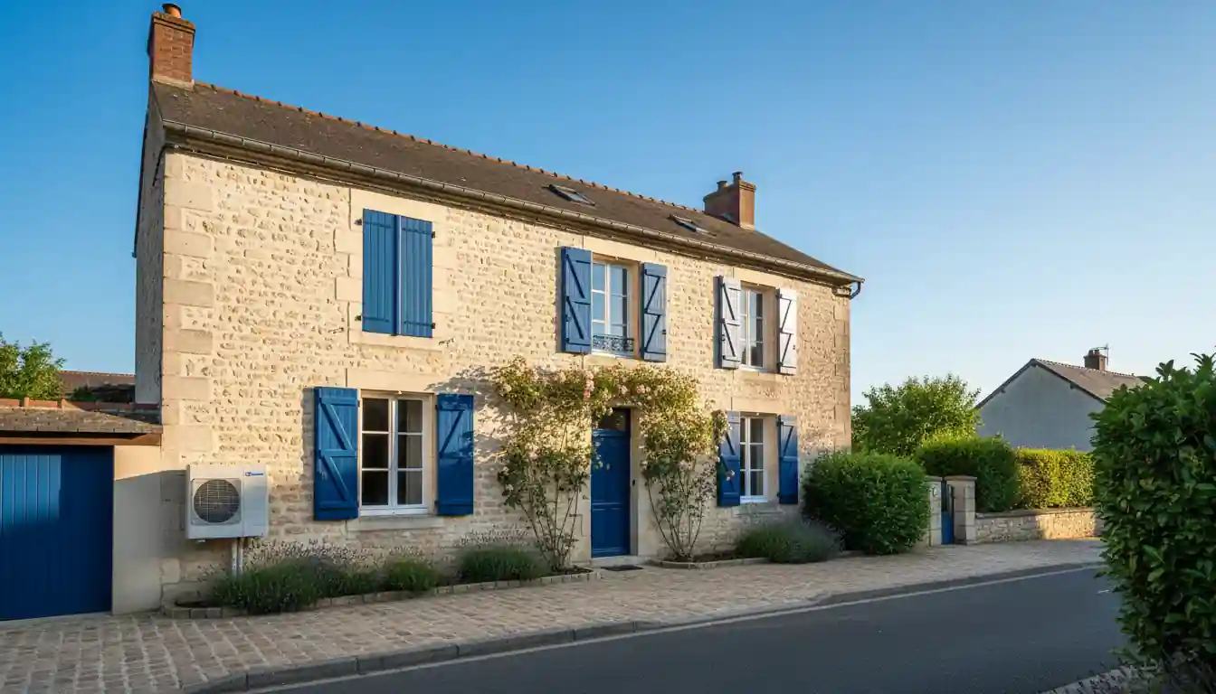 Installation pompe à chaleur à Biard