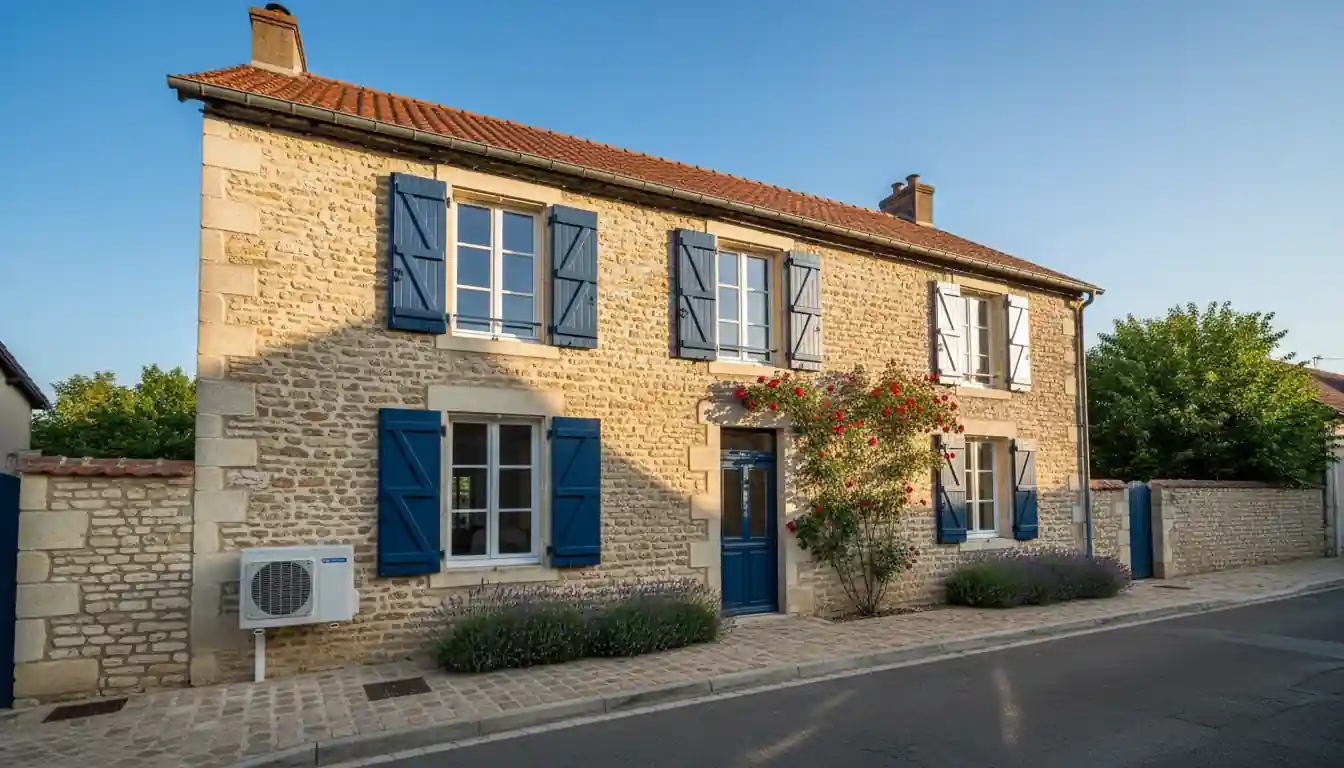 Installation pompe à chaleur à Charroux