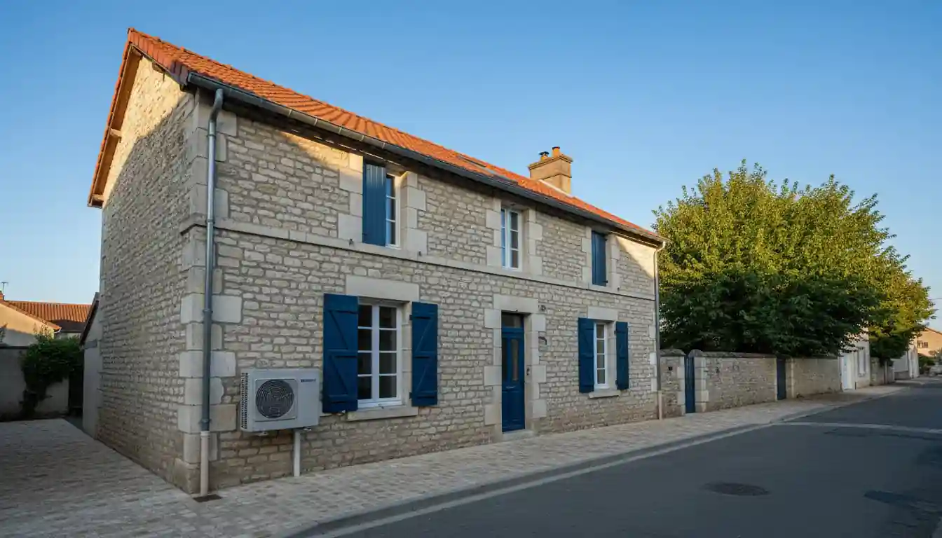 Installation pompe à chaleur à Civray