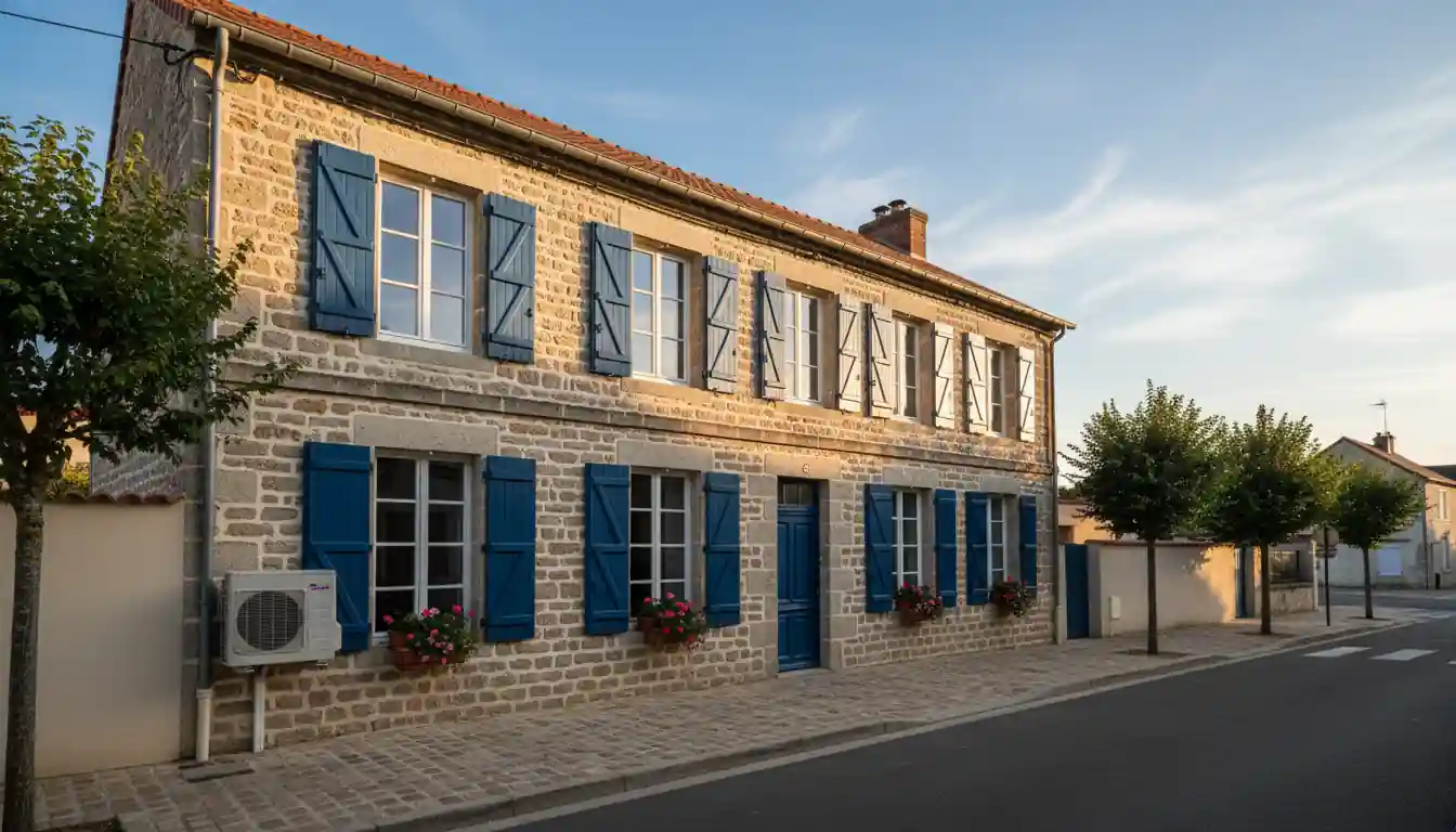 Installation pompe à chaleur à Gençay