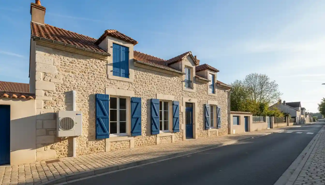 Installation pompe à chaleur à Migné-Auxances