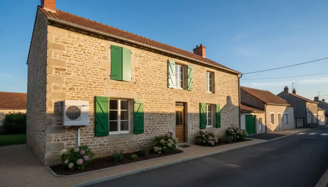 Installation pompe à chaleur à Mouterre-sur-Blourde
