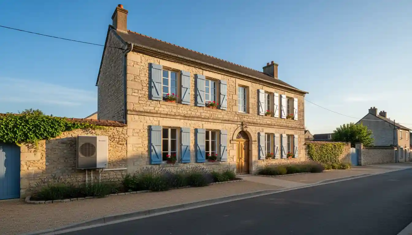 Installation pompe à chaleur à Sanxay