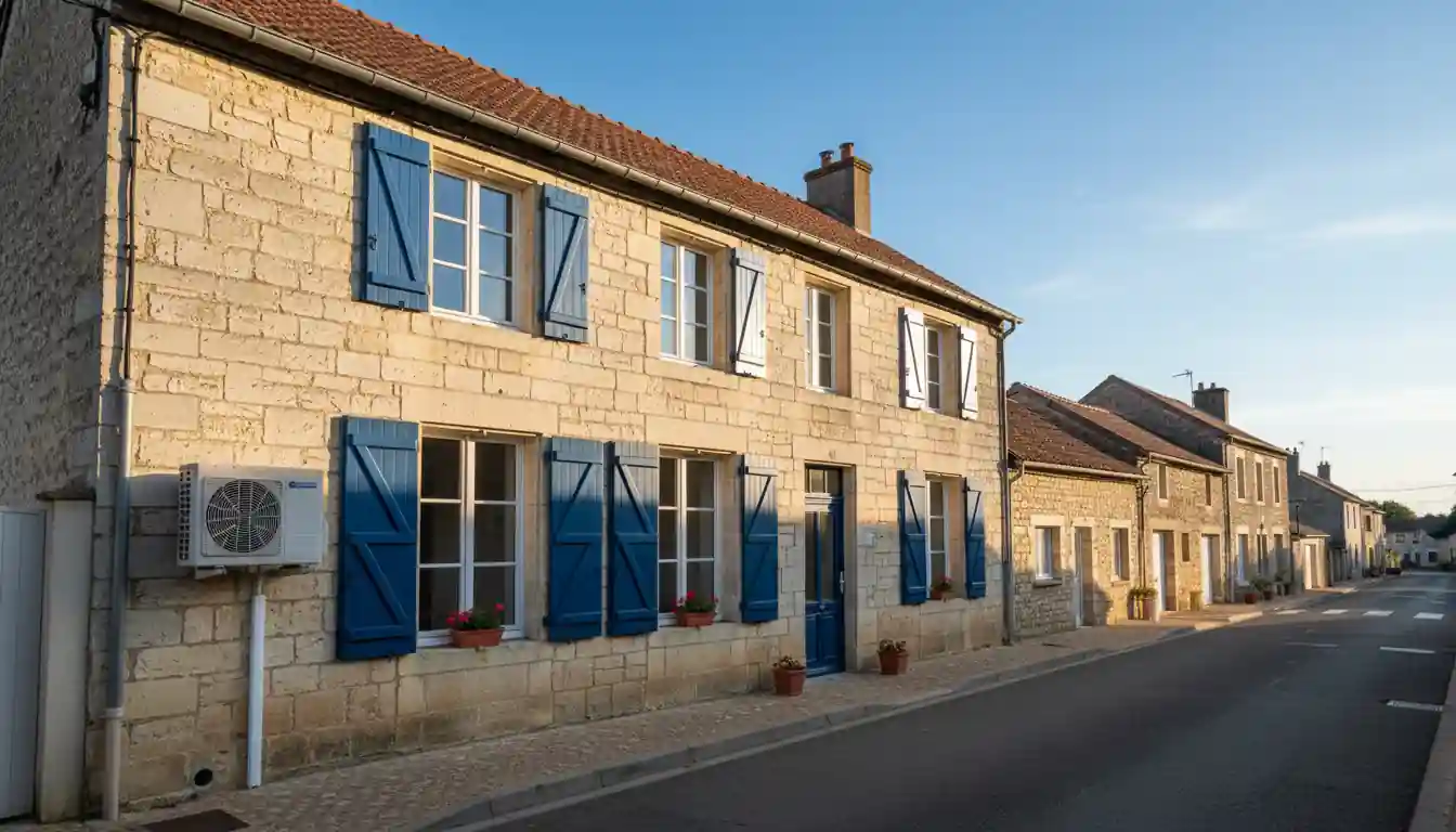 Installation pompe à chaleur à Thuré