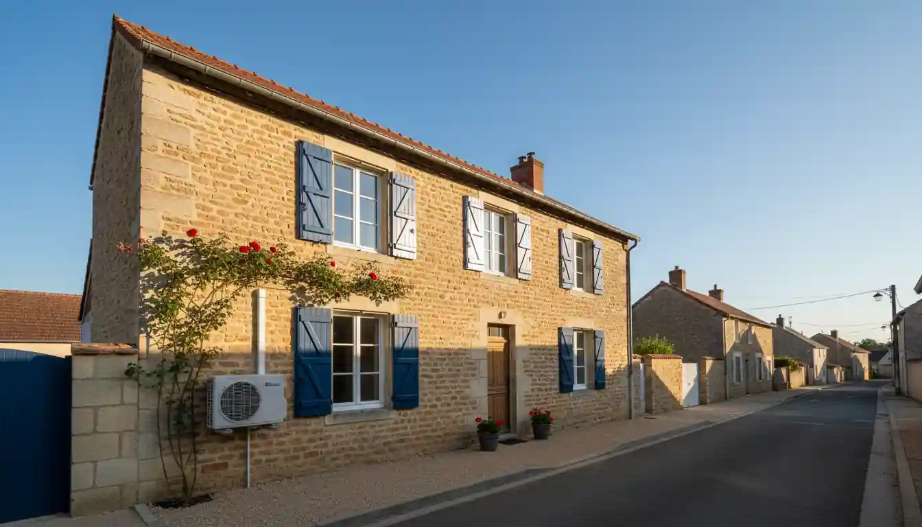 Installation pompe à chaleur à Usson-du-Poitou